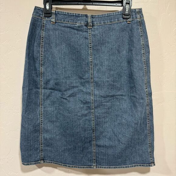 Chicos size 1 denim pencil skirt - Picture 4 of 5